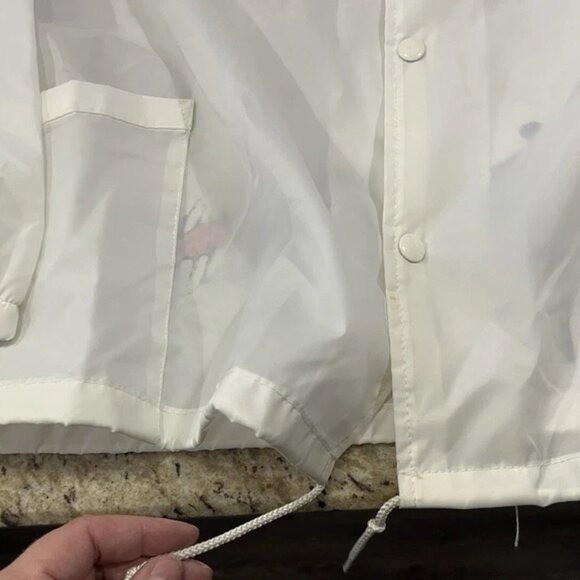 Auburn Sportswear Huntsman World Senior Games Jacket XL White USA Made Nylon - Picture 6 of 9